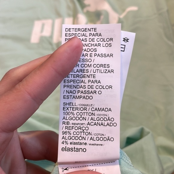 Puma Mint Green‎ T Shirt - Picture 5 of 6